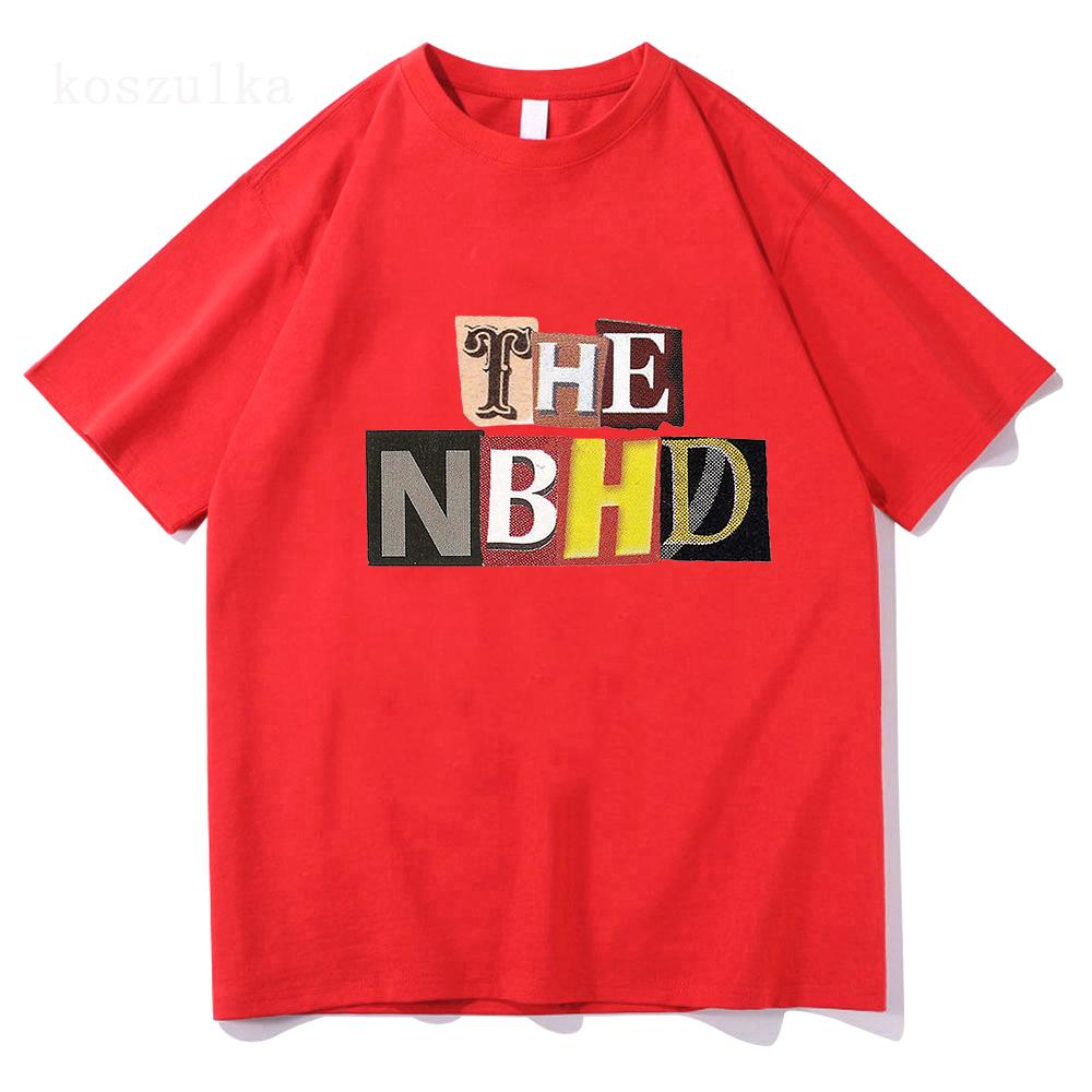 Wiped Out Album Printing Tshirts The Neighbourhood NBHD Band T-shirt Cotton High Quality Summer Tee-shirt Women Men Clothes