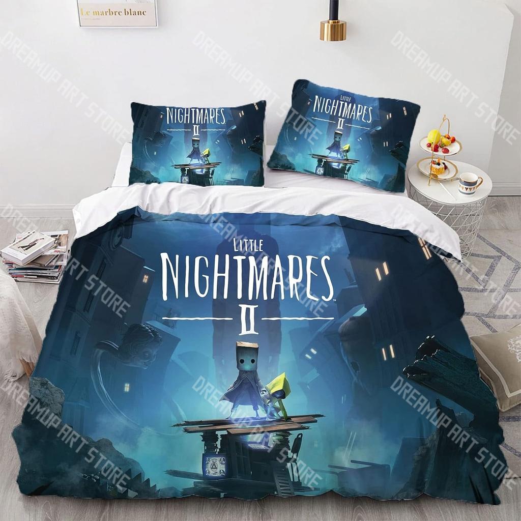 Fashion Game Little Nightmares Bedding Set Single Twin Full Queen King Size Bed Set Kids Bedroom Duvetcover Sets Bed Sheet Set