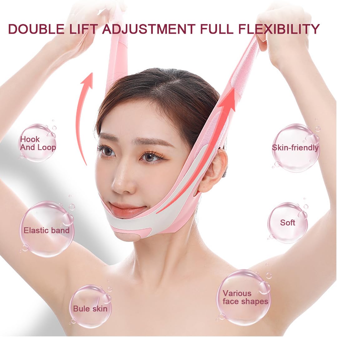 Chin Strap For Sleeping - V Line Lifting Mask Chin strap for sleeping, V Line Lifting Mask for Women,Jaw Exerciser