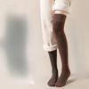 Knee-high Socks for Women, Autumn and Winter, Plush and Thickened Calf Socks, Winter Long Leg Solid Color Knee Protection Socks