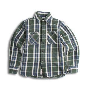 Denim Indigo Master Flannel Cpo Shirt Green Green/Free