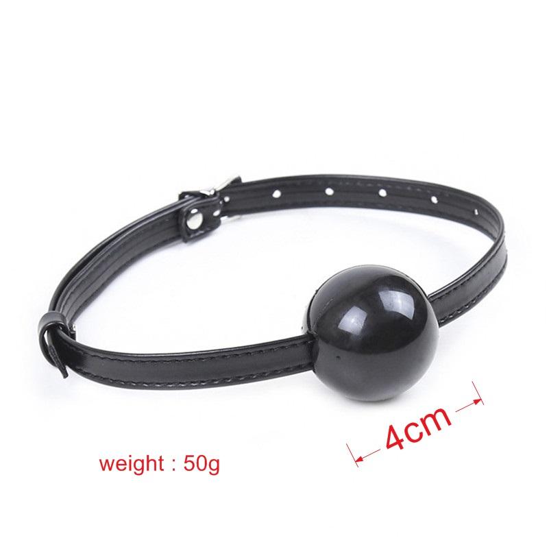 BDSM Ball Gag Oral Fixation stuffed Mouth PU Bondage Boutique Begin Roleplay Slave Submisson Adult Game For Couples Flirting Toy