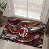 AC Milan Design Crystal Velvet Carpet Cozy Non?Slip Printed Rug For Bedroom Living Room Entrance