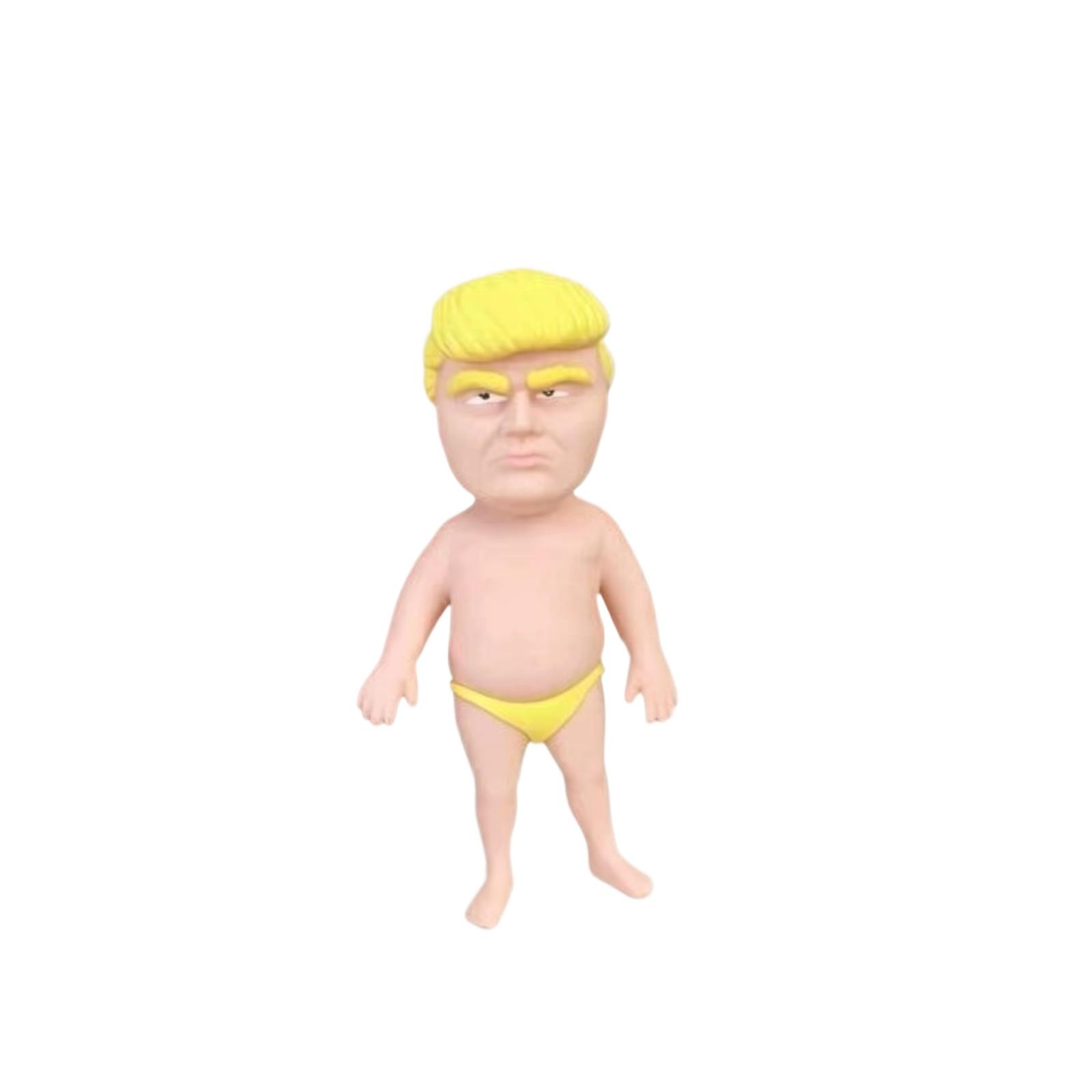 

Soft Silicone Stress Relief Toy with Squeeze Function Realistic Human Figure Design Durable Material for Hand Exercise and Sensory Play One Size жовтий