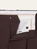 CANNI Straight Pants Brown