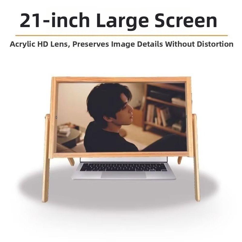 High-definition Laptop Screen Magnifier Acrylic Lens Large-sized Magnifier Desktop Use