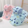 Neck Ear Cover Summer Baby Hat Bucket Cap Kids Beach Caps Children's Sunscreen Hat  UV Protection