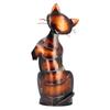 Cat Shaped Wine Rack Metal Sculpture Shelf Practical Sculpture Home Decoration Interior Decoration