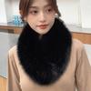Thickened Faux Fur Scarf Classic Breathable Anti-freeze Winter Coat Collar