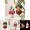 Christmas Tree Decor Squirrel Hedgehog Theme Plastic Ornament For Holiday Celebration