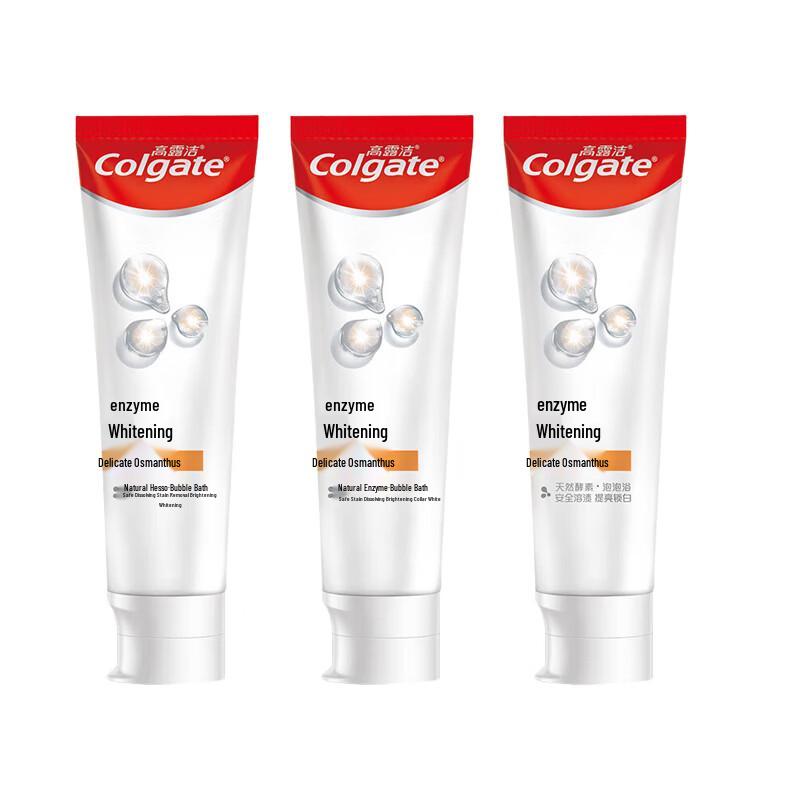 Colgate Whitening Toothpaste - Light Osmanthus (3x120g)
