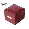 Jewelry Box for Engagement Faux Leather Ring Box, Soft Velvet Lining Flip Top Storage Lined Gift Case, Decorative Holder And Wedding Proposal Elegant