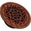 Vaguelly 1PC Wooden Guitar Soundhole Cover Guitar Block Protector Cover Feedback Reducer for Acoustic Classic Guitar Electric Guitar Accessories