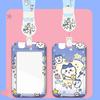 Chiikawa Id Badge Holder Neck Strap Pendant Hachiware Door Card Lanyards Usagi Lanyard Credential Holder Cartoon Keychain Gifts