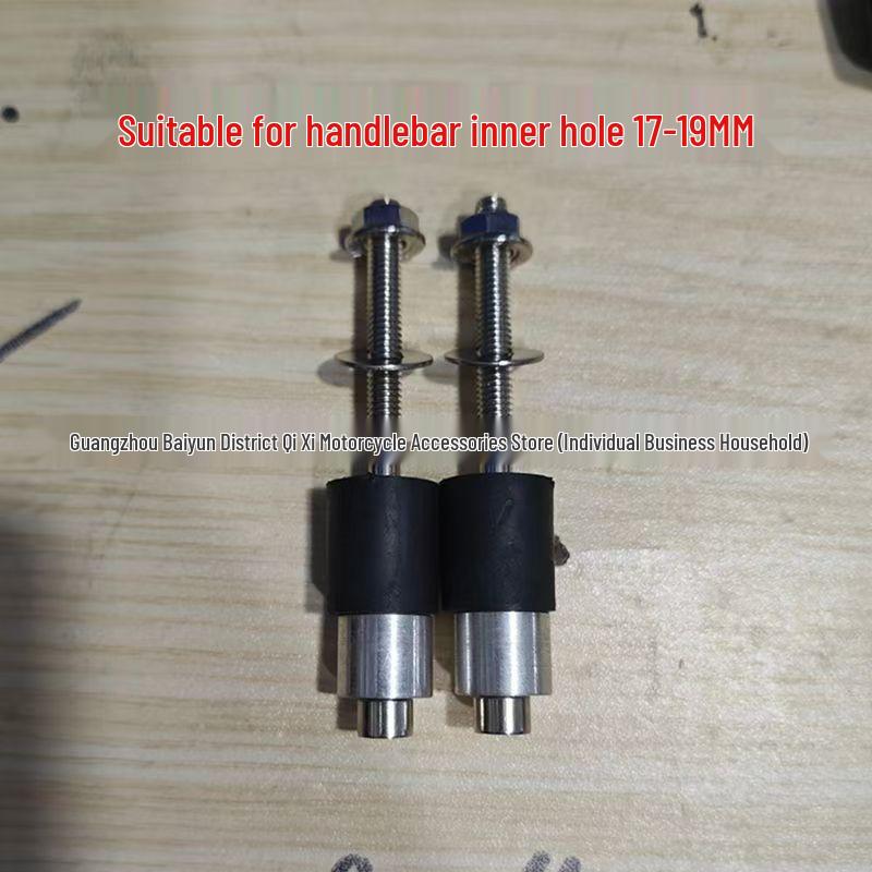

Motorcycle Handlebar Mirror End Cap Guard Expansion Bolt Accessories