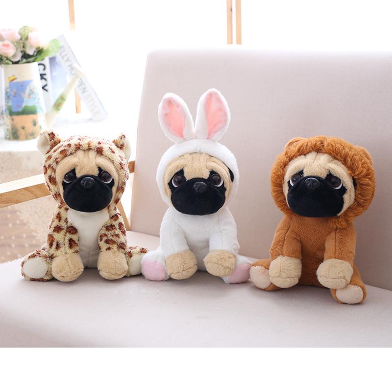 Transforming Plush Shar Pei Dog - Annual Mascot Puppy Doll Customization