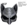 Cat Cosplay Mask Bat Reusable Lightweight PLA Kitty for Halloween Parties Fun Photo Prop Headgear