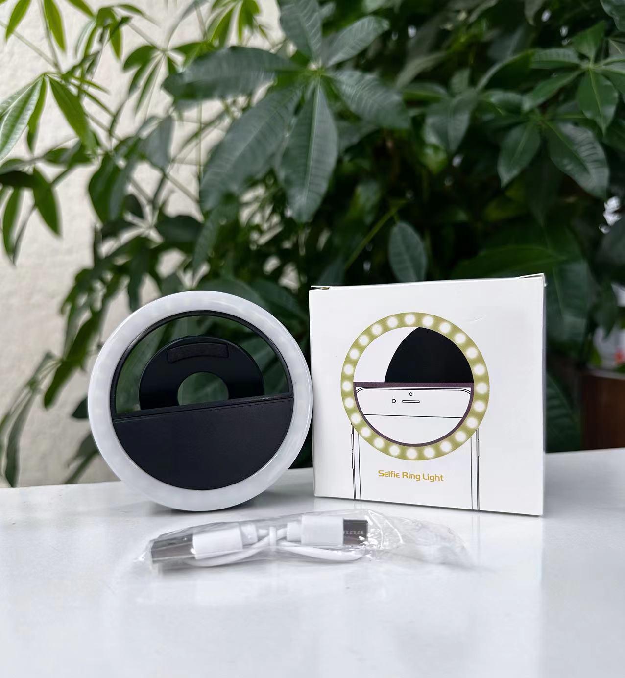 

RK-12 Перезаряжаемый светодиодный мобильный телефон Красота Селфи Заполняющий свет