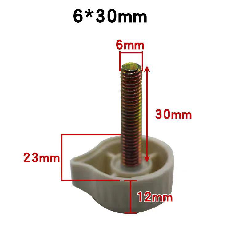 Electric Accessories, Floor Fan Column Pole Fixing Screw, Body Lifting Tube Tightening Nut M6 * 22/M6 * 30