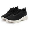 361 Slip Resistant, Abrasion Resistant, Breathable Low top Casual Running Shoes Women's Black White 682412222FV-4