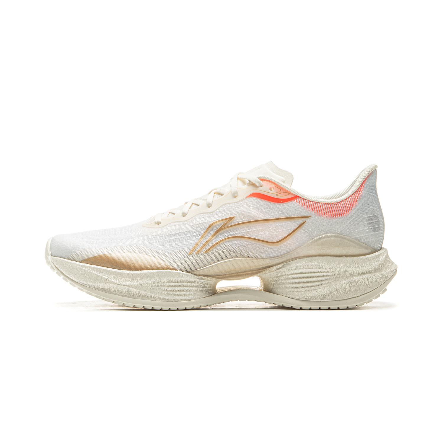

Li Ning Ultra Light 22 Чан Гун Чжэ Гуй Соревновательные Легкие Амортизирующие Кроссовки для Бега Женские Кроссовки Стандартный-Белый ARBV002-58 39