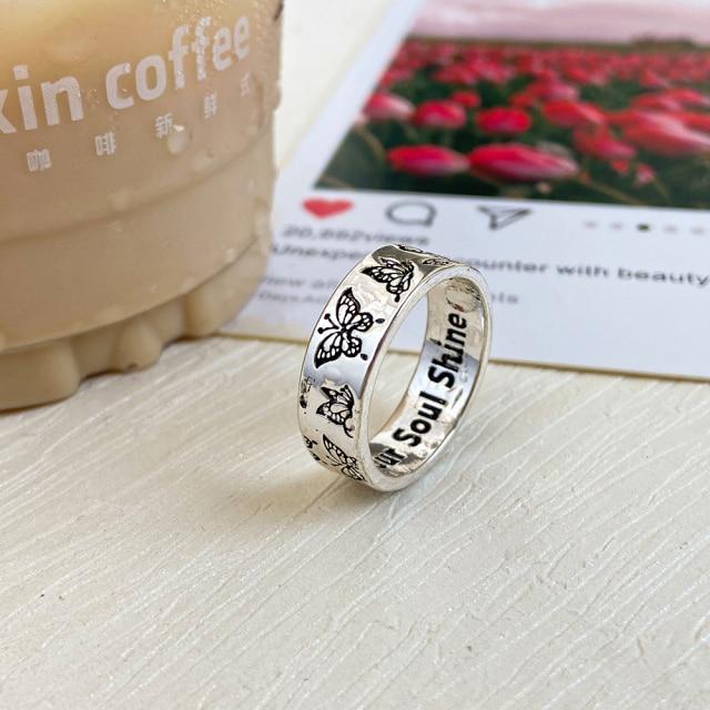 Finger Ring Girls Snake Smile Stylish Fashionable Men Jewelry Women Classic Vintage Ancient Tone Color Punk Hip Hop Adjustable Boho FrogFashion