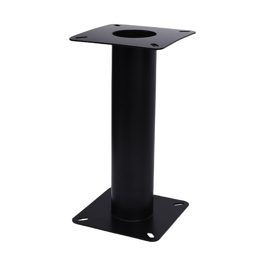 Boat Seat Pedestal 330mm Height Steel Alloy High Stability Universal RV Table Leg Base Mount for Yacht Boat Pontoon Deck