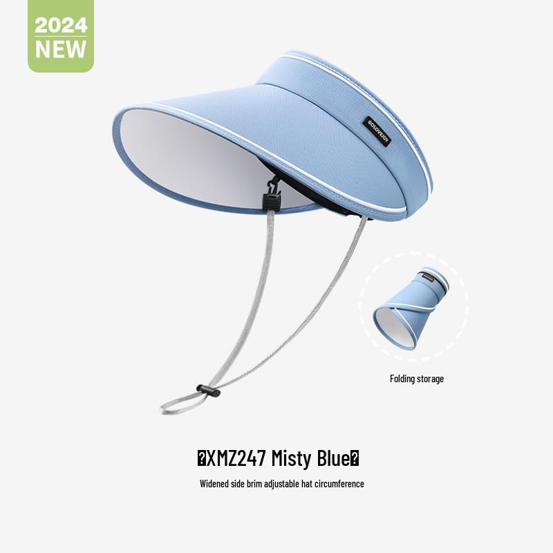 Women's Foldable Sun Hat with UV Protection, Large Brim for Outdoor Use, Model XMZ267