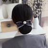 Flower Camellia Professional Headdress Korean Bun Snood Women Spring Clips Hairgrips Cover Net