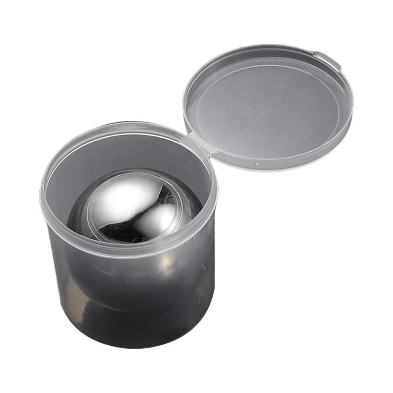 

Round Nonrust Steel Ice Ball Keep Beverages Cold Long Premium Chilling Stone for Cocktails and Spirit