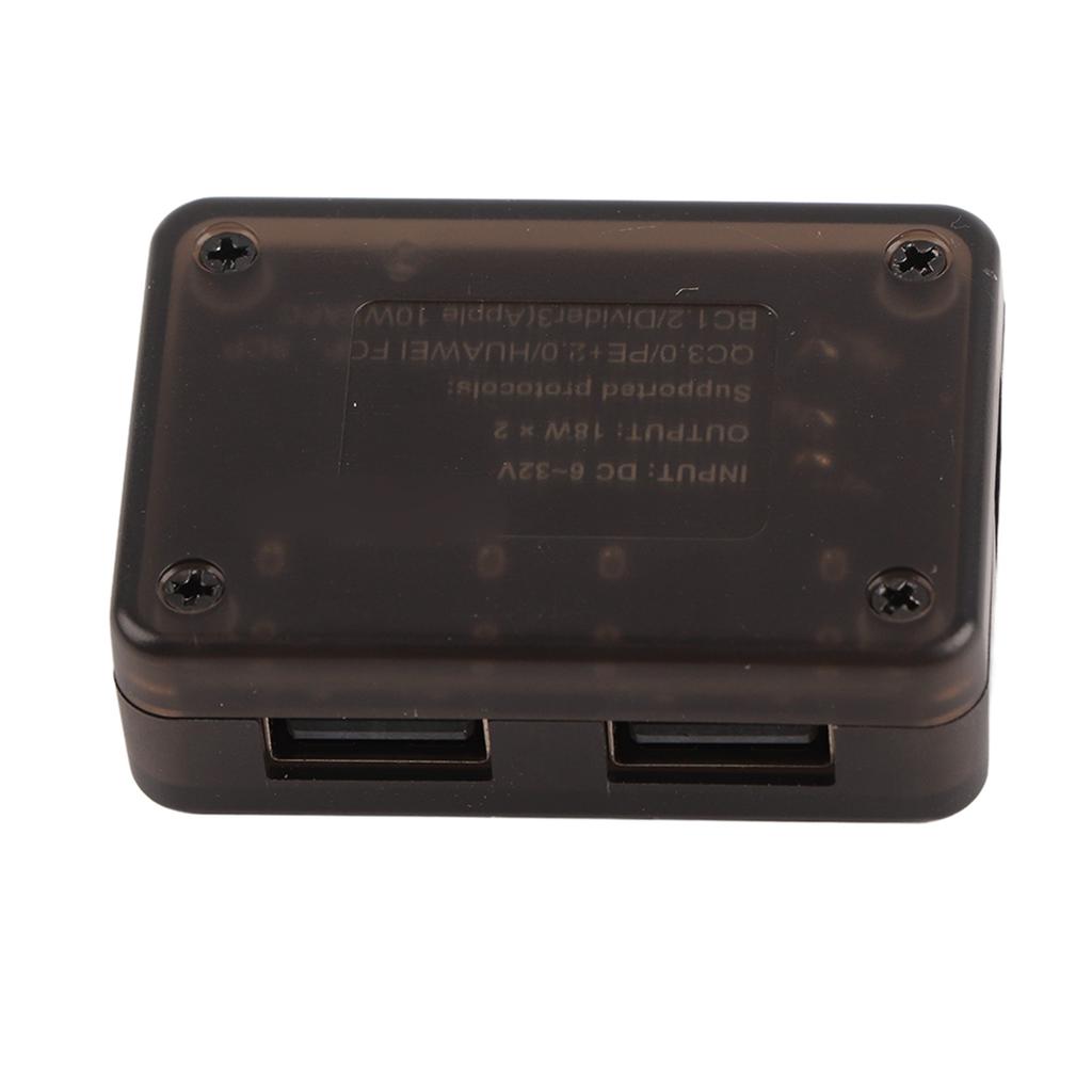 12V 24V to for QC3.0 DC?DC Set Down Double USB Fast Charging Buck Module