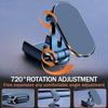 Foldable Metal Car Phone Holder, 720° Rotatable Strong Magnetic Flip Holder, Magnetic Phone Holder, Universal Dashboard Car Holder