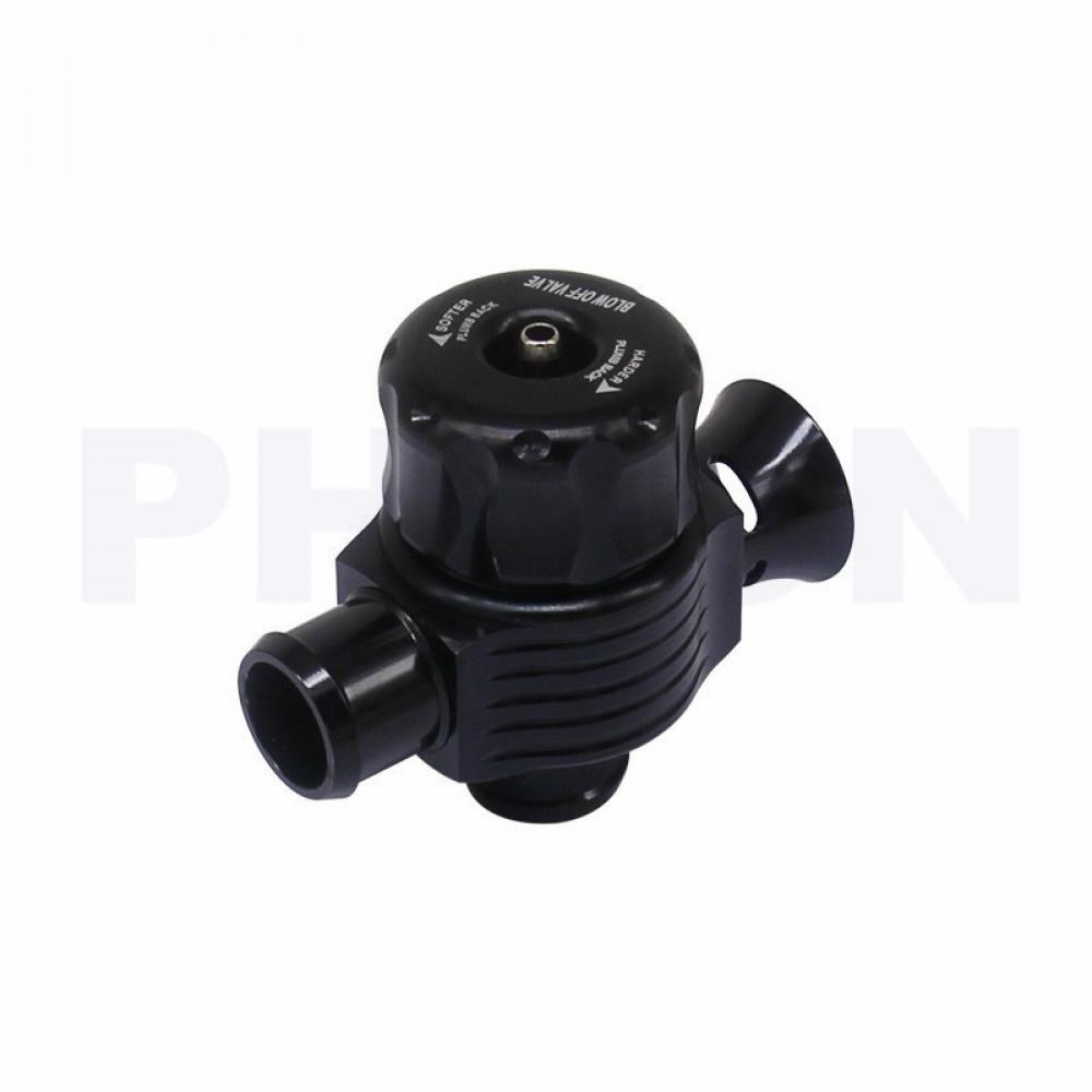 25Mm Universal Black Aluminum Alloy Blow Off Valve Bov Dual Port Dump Valve Kit