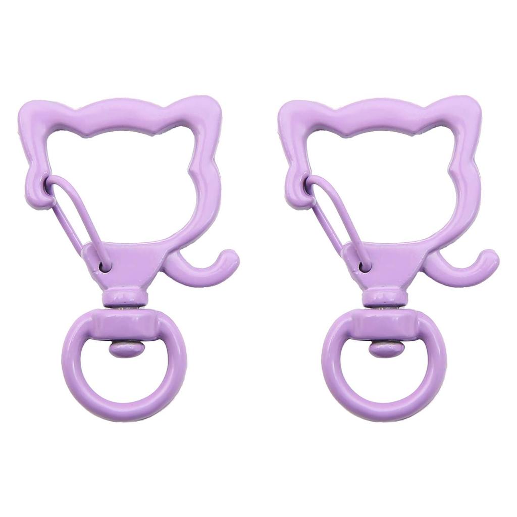 31X39mm Candy Colored Alloy Shell Shaped Spring Buckle Special-shaped DIY keychain Accessories Creative Accessories Hanging Ornaments