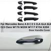 Akcesoria Do Mercedes Benz Klasy A B C E S CLA GLA GLk CLS W176 W204 W117X156 X204 Dekoracja Nakładki na Klamki Drzwi Styl Klejony