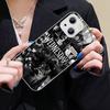 MOVIE W-Wednesday Tempered Glass For Iphone 14 13 12 11 Pro Mini XS MAX 14Plus X XS XR Cover