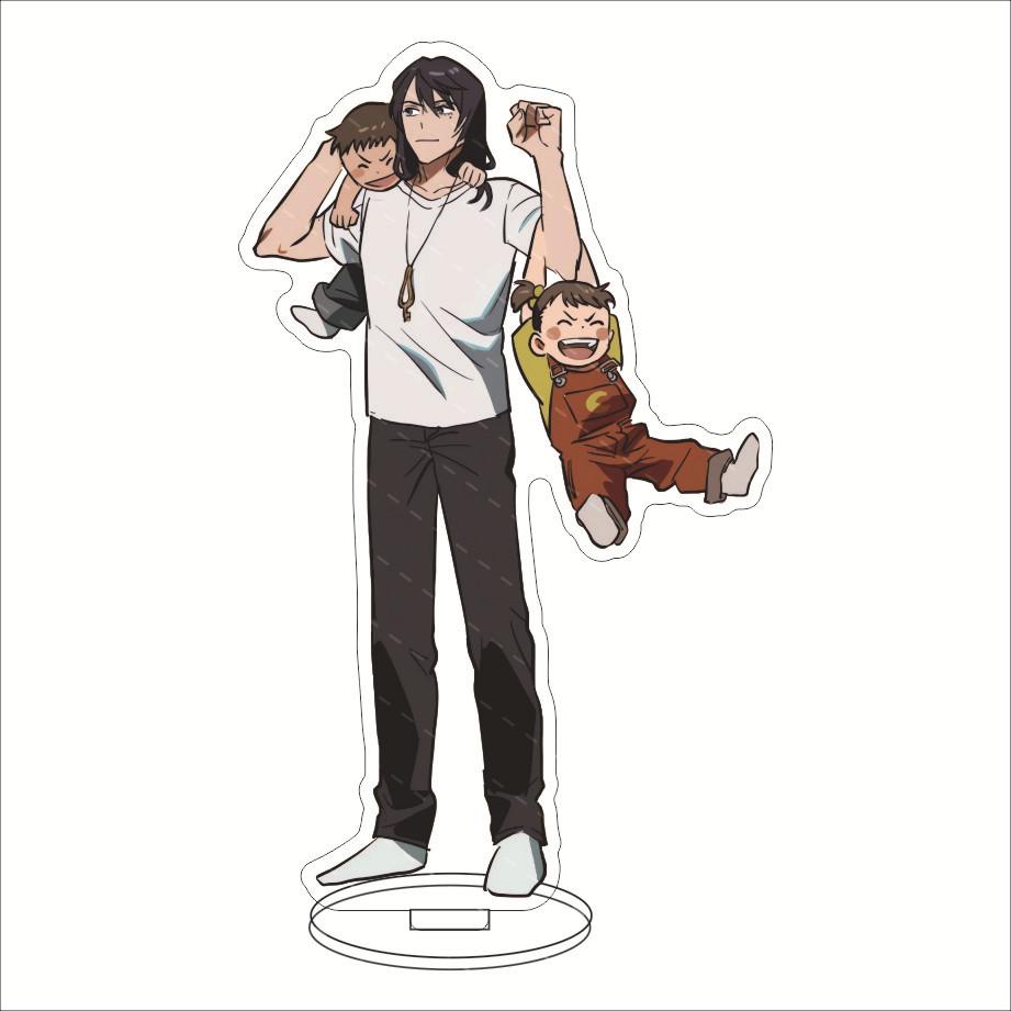 Anime Suzumeno Tojimari Suzume Movie Acrylic Stand Model Plate Decoration Desk Figure Display Girl Gift Artist Products Standee