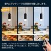 ANWIO Pendant Light, Spotlight for Ceiling Mount, 100cm Adjustable, 4.5W Power Consumption (40W Equivalent), Includes LED Bulb, Remote Control, Cord,