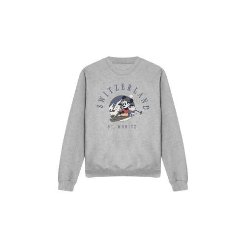Disney Unisex Adult Switzerland Mickey Mouse Sweatshirt