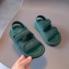 Candy Color Childrens Sandals Summer Baby Toddler Canvas Sandals Non-slip Boy Girl Sport Kids Sandals Beach Shoe 1-12 Yrs G03274