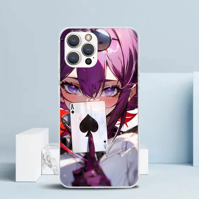 Honkai Star Rail Kafka Soft Cover for iPhone 16 17 Air 15 14 Pro Max 16E Phone Case 13 Mini 12 11 7 SE 8 Print Pattern Fit Cases
