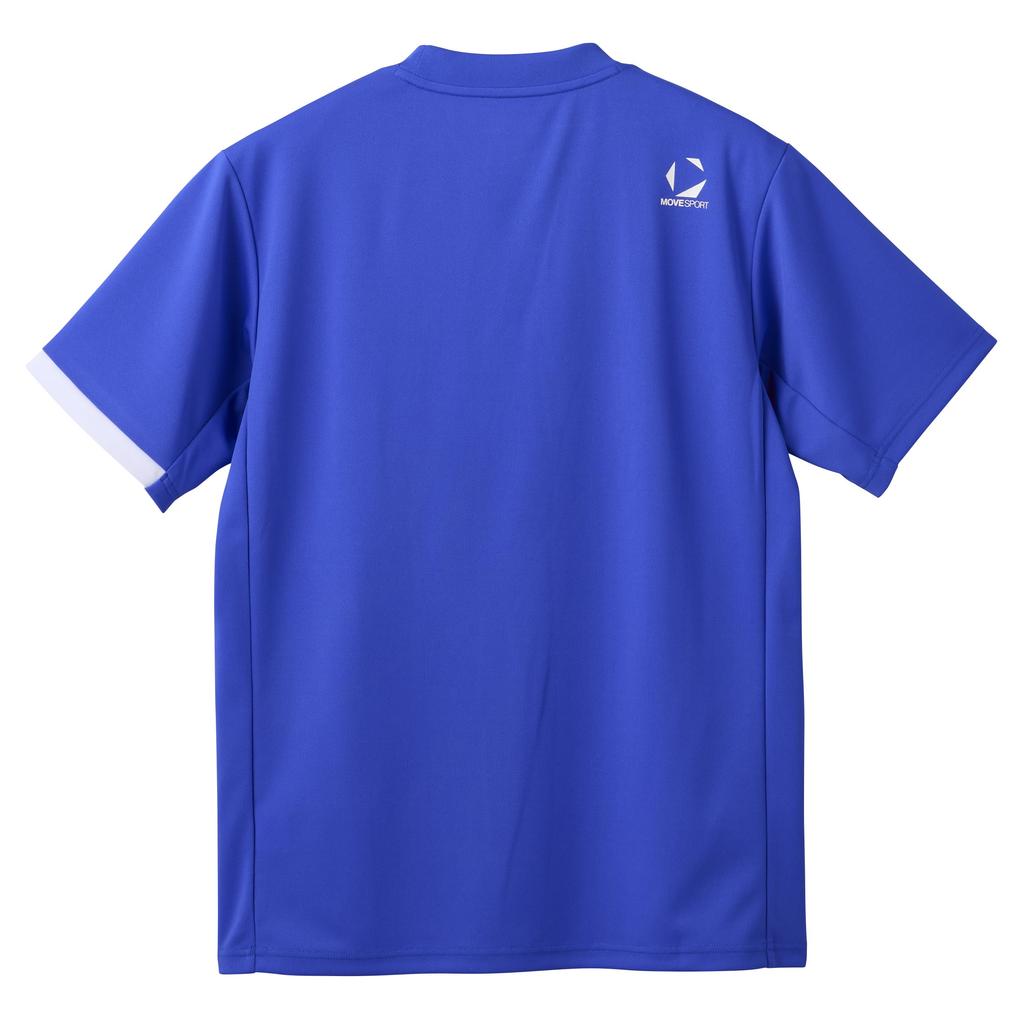 Move Sports Descente Short Sleeve Crew Neck Stretch Training BL00 Men's T-Shirt (EC Exclusive), Moisture-Wicking, Quick-Drying, Shirt, (ST5SHTZ1MB)