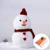 Kit Craft Snowman Plastic Nose Christmas Decoration Children Accessories Diy