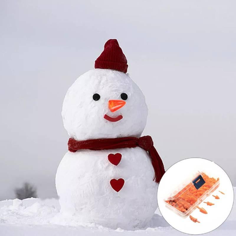 Kit Craft Snowman Plastic Nose Christmas Decoration Children Accessories Diy