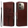For Oppo A5 Energy 5G (China)/Oppo A5 Pro 4G (Global) Phone Case with Stand Cat Tree Pattern Leather Wallet Mobile Cover