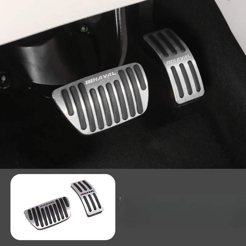 

Car Accelerator Footrest Pedal Brake Clutch Pad Accessories For HAVAL H6 3 GEN - срібний