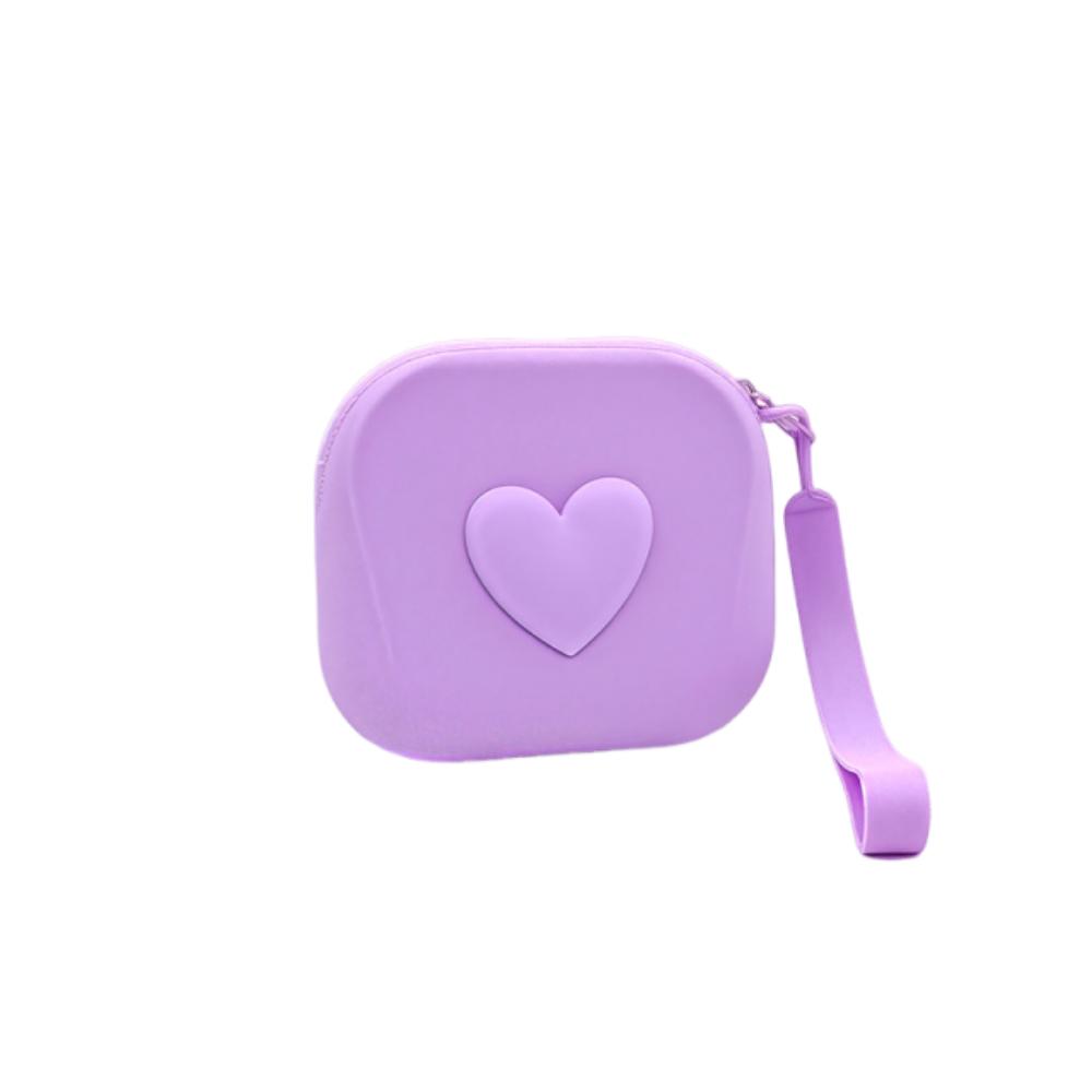 Waterproof Square StorageBag Silicone Earphone Organizer Coin Purse  Wireless Earphones