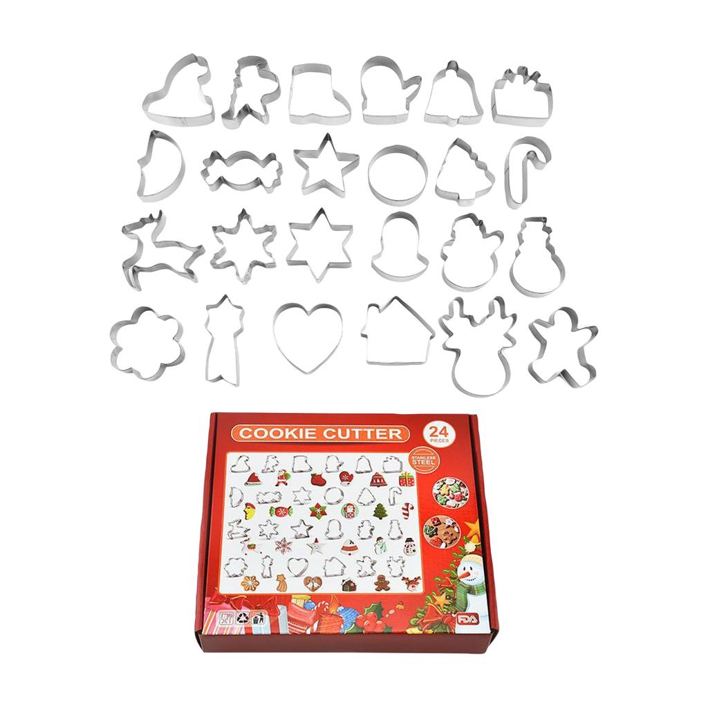 Christmas Cookie Mold Set, Christmas Gift, Suitable For Gifting, New Home Housewarming Gift