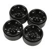 4pcsCelsiusset 1.9in Aluminum Alloy Beadlock Wheel Rims for   SCX10 90046 RC Crawler Car Parts