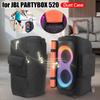 Speaker Carrying Case for JBL PARTYBOX 520 Double-Sided Speaker Storage Bag Wear Resist Zipper Portable Speaker Dust Case